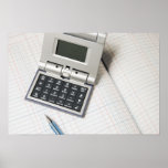 Calculator and Ledger (3) Poster