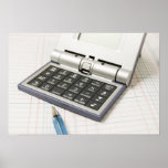 Calculator and Ledger (4) Poster
