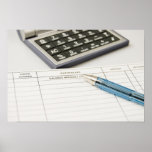 Calculator and Ledger (5) Poster
