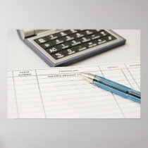 Calculator and Ledger (5) Poster