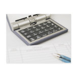 Calculator and Ledger (6) Post Card