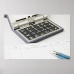 Calculator and Ledger (6) Poster