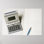 Calculator and Ledger Poster