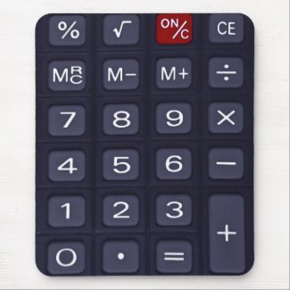calculator mousepads