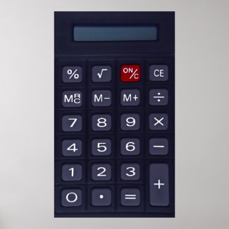 calculator poster