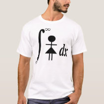 Calculus Girl t-shirts by mathgirl Calculus Girl t-shirts