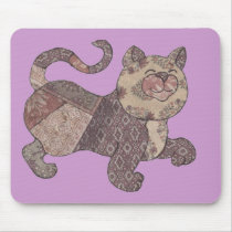 calcutta calico cat mousepads