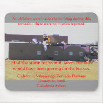 Caledonia Mississippi Tornado... mousepads