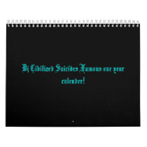 Calendar by Civilizedsuicide Calendar