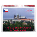 Calendar 2009 Czech republic-castels