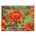 CALENDAR 2010 Azaleas Calendar Rhodies Rhodendrums by Basleeartprintgifts CALENDAR 2010 Azaleas Calendar Rhodies Rhodendrums