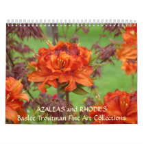 CALENDAR 2010 Azaleas Calendar Rhodies Rhodendrums by Basleeartprintgifts CALENDAR 2010 Azaleas Calendar Rhodies Rhodendrums
