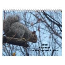 Calendar 2010 Squirrel Lovers by ndiptanya Calendar 2010 Squirrel Lovers