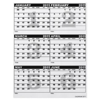 Calendar 2011 Flyer flyer