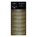 Calendar 2011 - Law office - Rack Card rack cards