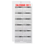 Calendar 2011 Rack Card Happy Holidays Candy Cane