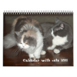 Calendar 2011 with cats