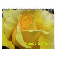 CALENDAR - 2012  ROSES
