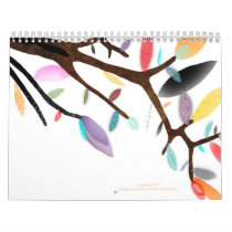 Calendar 2012 Whimsical color calendars