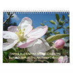 CALENDAR APPLE BLOSSOMS Calendar Spring Art