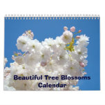 Calendar Beautiful Tree Blossoms Flowers Calendars