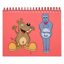 CALENDAR "cartoon art"