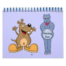 CALENDAR "cartoon art"