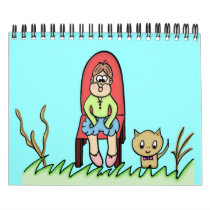 CALENDAR "cartoon art"