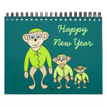 CALENDAR "cartoon art" funny animals