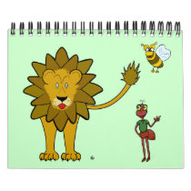 CALENDAR "cartoon art" funny animals