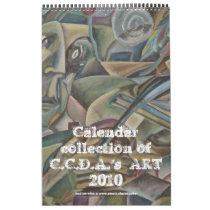 Calendar collection of C.C.D.A.'s ART 2009 by adkison Calendar collection of C.C.D.A.'s ART 2009