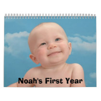 Calendar-Cover, Noah's First Year by thannon Calendar-Cover, Noah's First Year