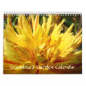 CALENDAR DAHLIAS FLOWERS Grandma's Garden