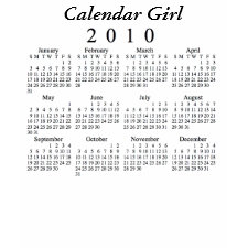 Calendar Girl 2010 shirt