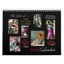 Calendar Girls of 1912 Beauties from 100 Years Ago