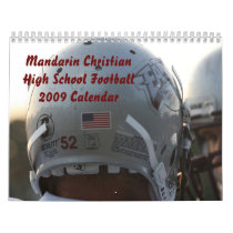 Calendar High School Football -Mandarin Christian by footballaunt Calendar High School Football -Mandarin Christian
