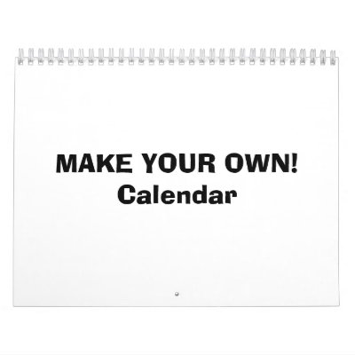 CALENDAR - MAKE YOUR OWN! by GreenPhiladelphia