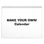 CALENDAR - MAKE YOUR OWN!