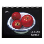 CALENDAR: OIL PASTEL PAINTINGS: ART