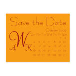 Calendar Save the date postcards