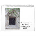 Calendar "This is where we live" calendars