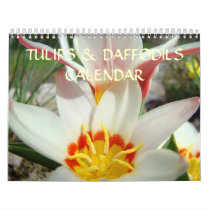 CALENDAR TULIPS DAFFODILS Christmas Gifts