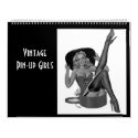 Calendar Vintage Pin-up Girls 13 Images