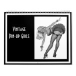 Calendar Vintage Pin-up Girls 14 Images Feb-Jan