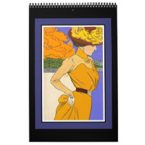 Calendar Vintage Retro Images Posters Plain