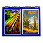 Calendar Vintage Travel Posters