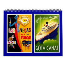 Calendar Vintage Travel Posters 2