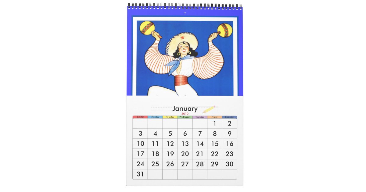 Calendar Vintage Travel Posters : Calendar vintage travel posters plain zazzle Calendar Vintage Travel Posters : Calendar vintage travel posters plain zazzle