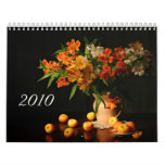 Calendar with beautiful still lifes