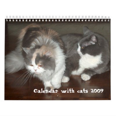 Calendar with cats - Customized - Customized by Emazevedo